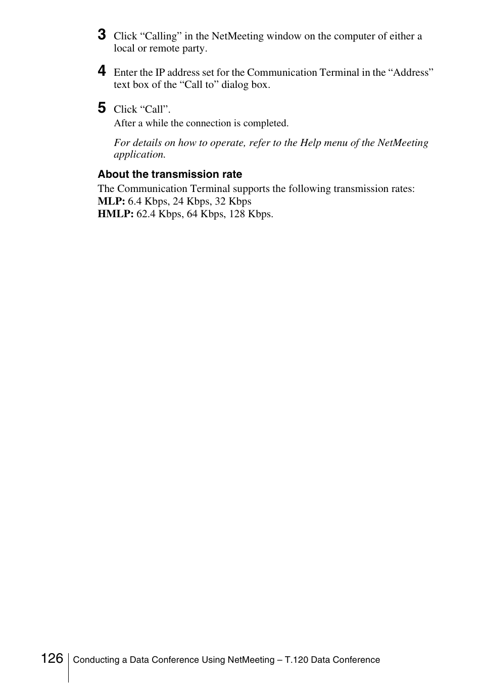 Sony PCS-1/1P User Manual | Page 126 / 216