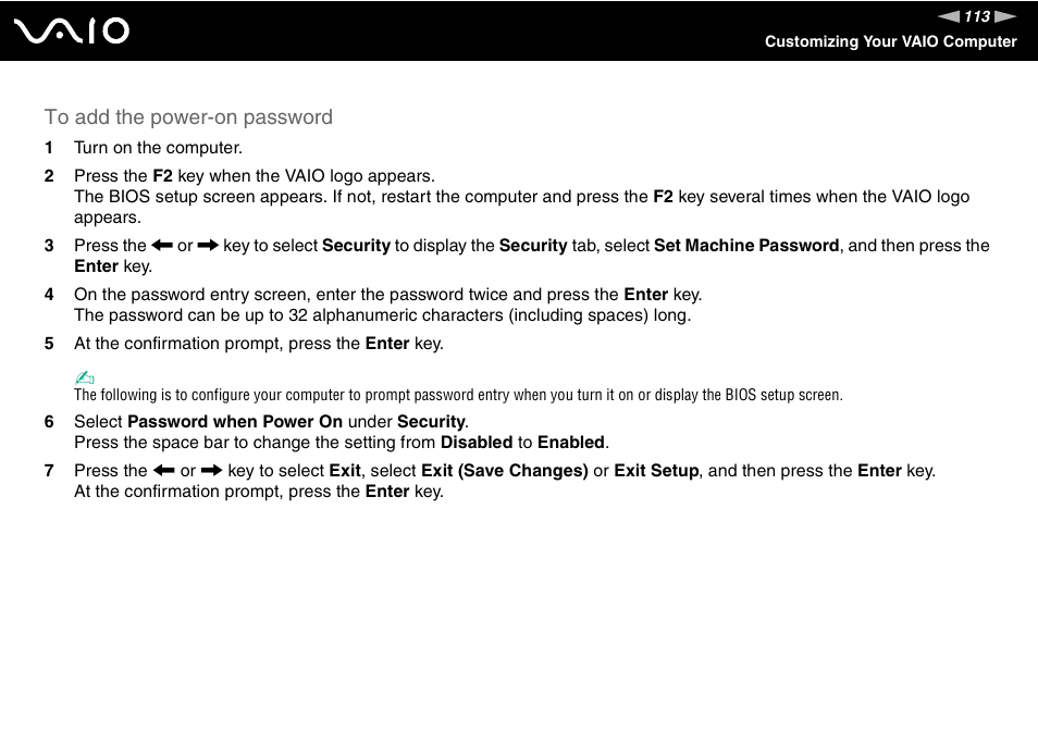 Sony VGN-BX700 User Manual | Page 113 / 223