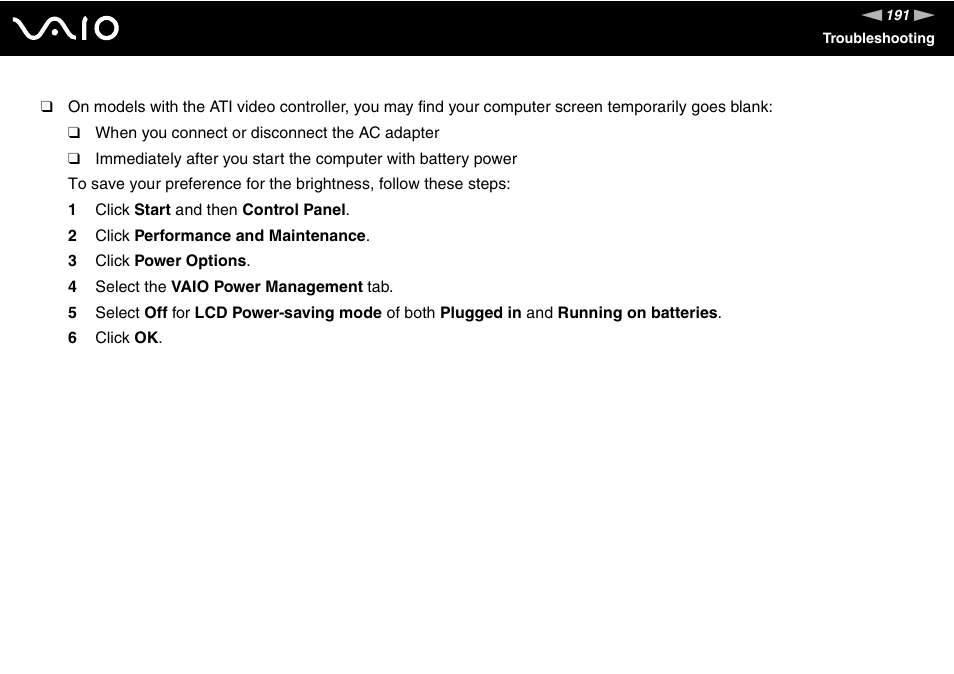 Sony VGN-BX700 User Manual | Page 191 / 223