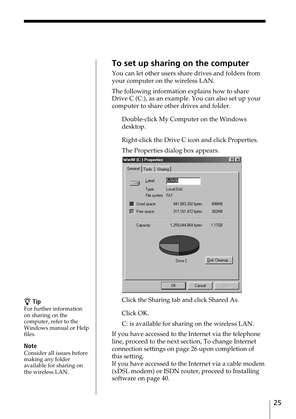 Sony PCWA-C100 User Manual | Page 25 / 68