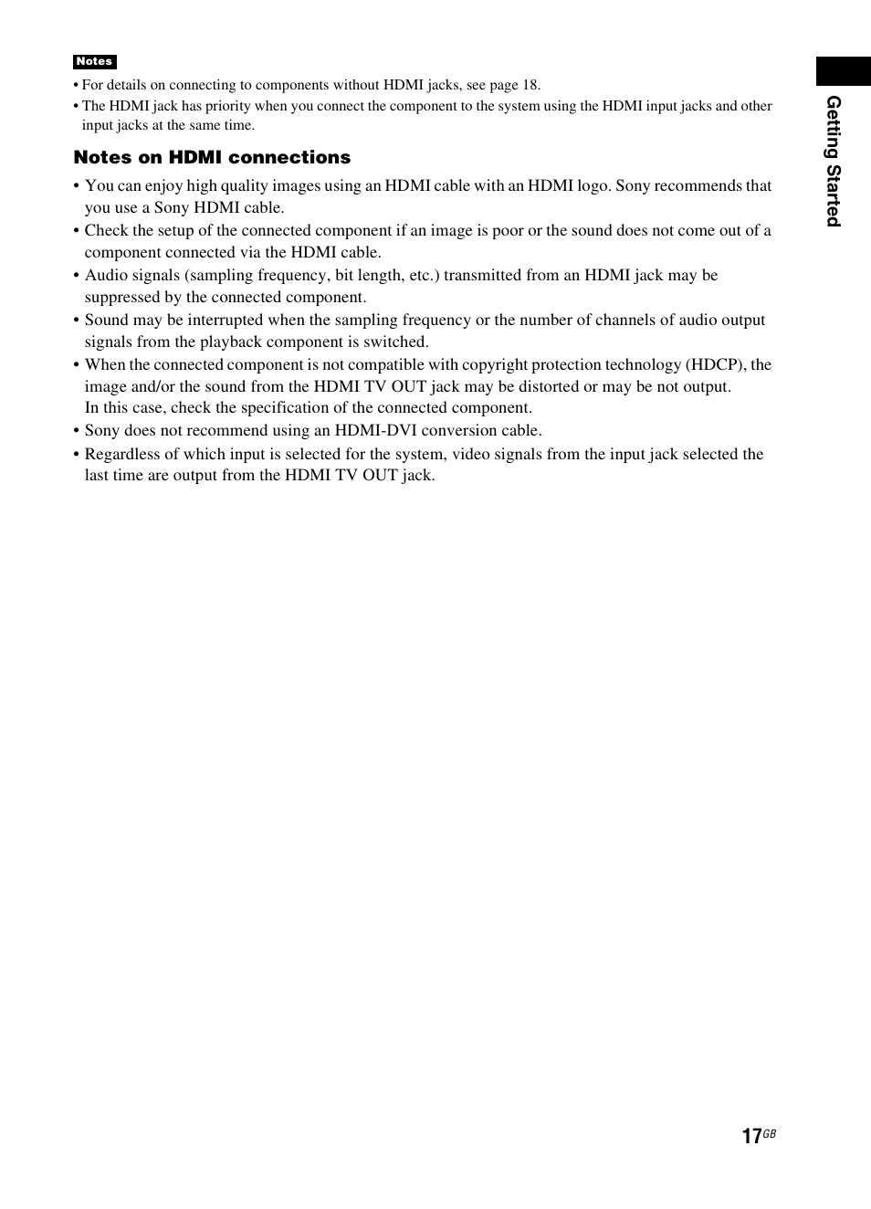 Sony 3-299-270-21(2) User Manual | Page 17 / 84