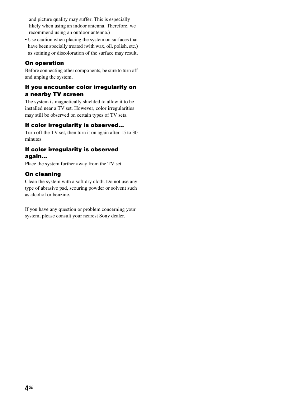 Sony 3-299-270-21(2) User Manual | Page 4 / 84