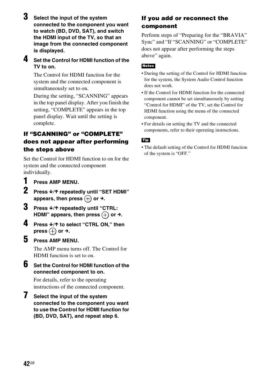 Sony 3-299-270-21(2) User Manual | Page 42 / 84