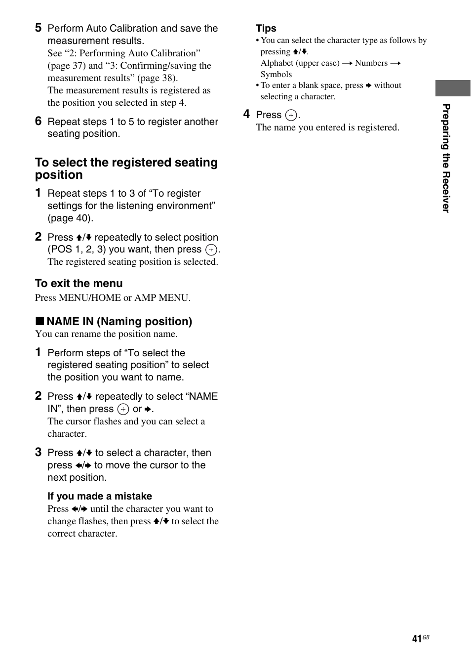 Sony STR-DH810 User Manual | Page 41 / 104