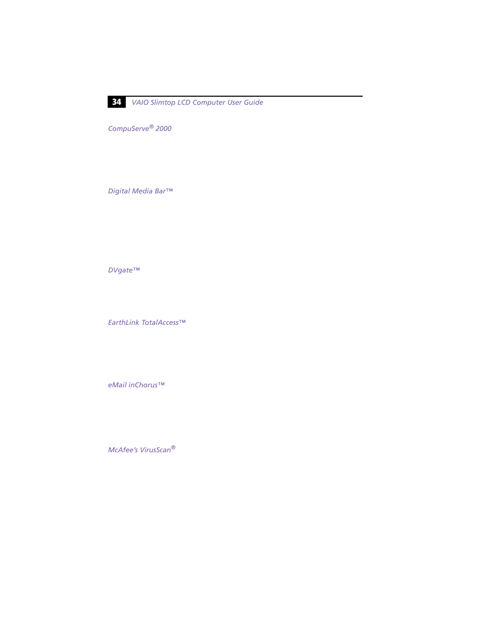 Sony PCV-L620 User Manual | Page 38 / 52