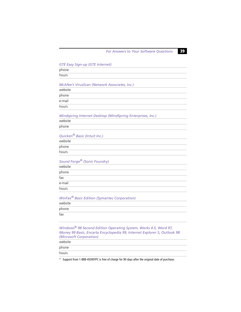 Sony PCV-L620 User Manual | Page 43 / 52