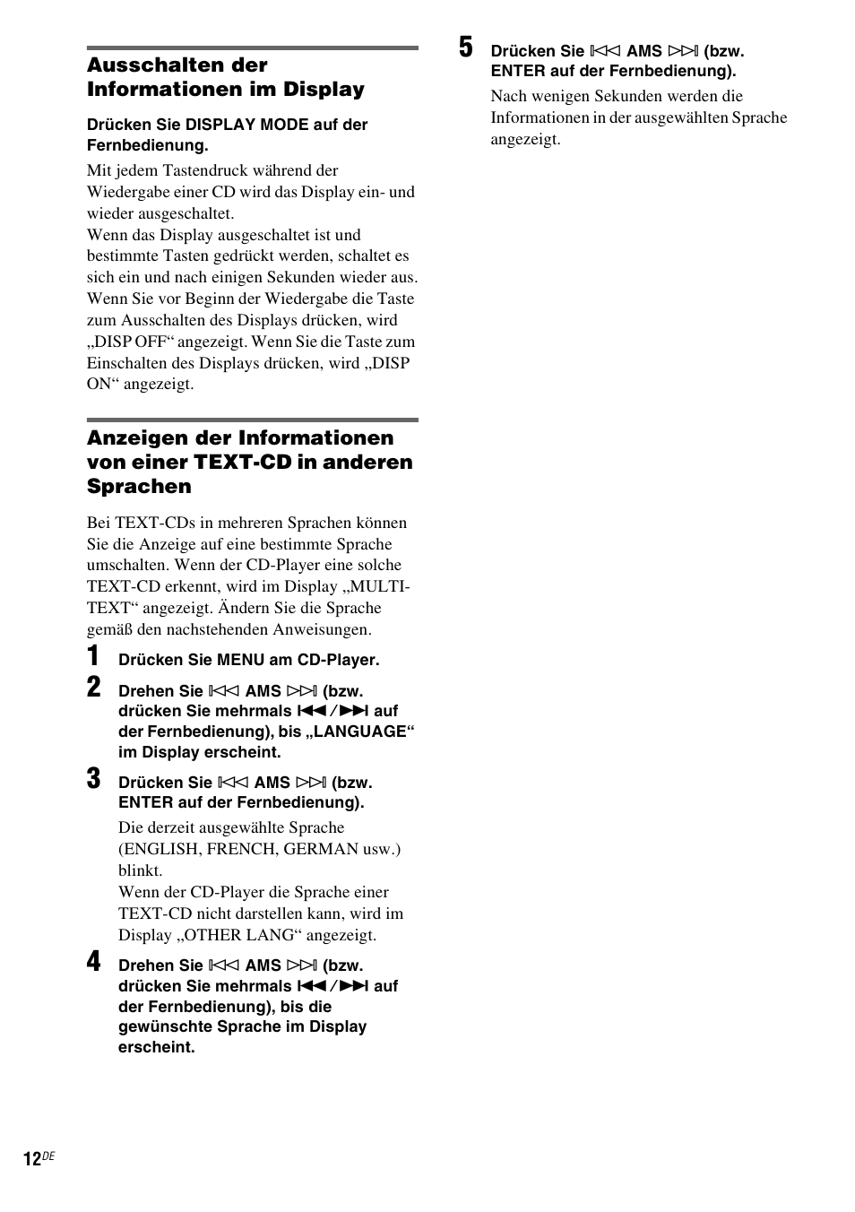 Sony SCD-XE597 User Manual | Page 60 / 96