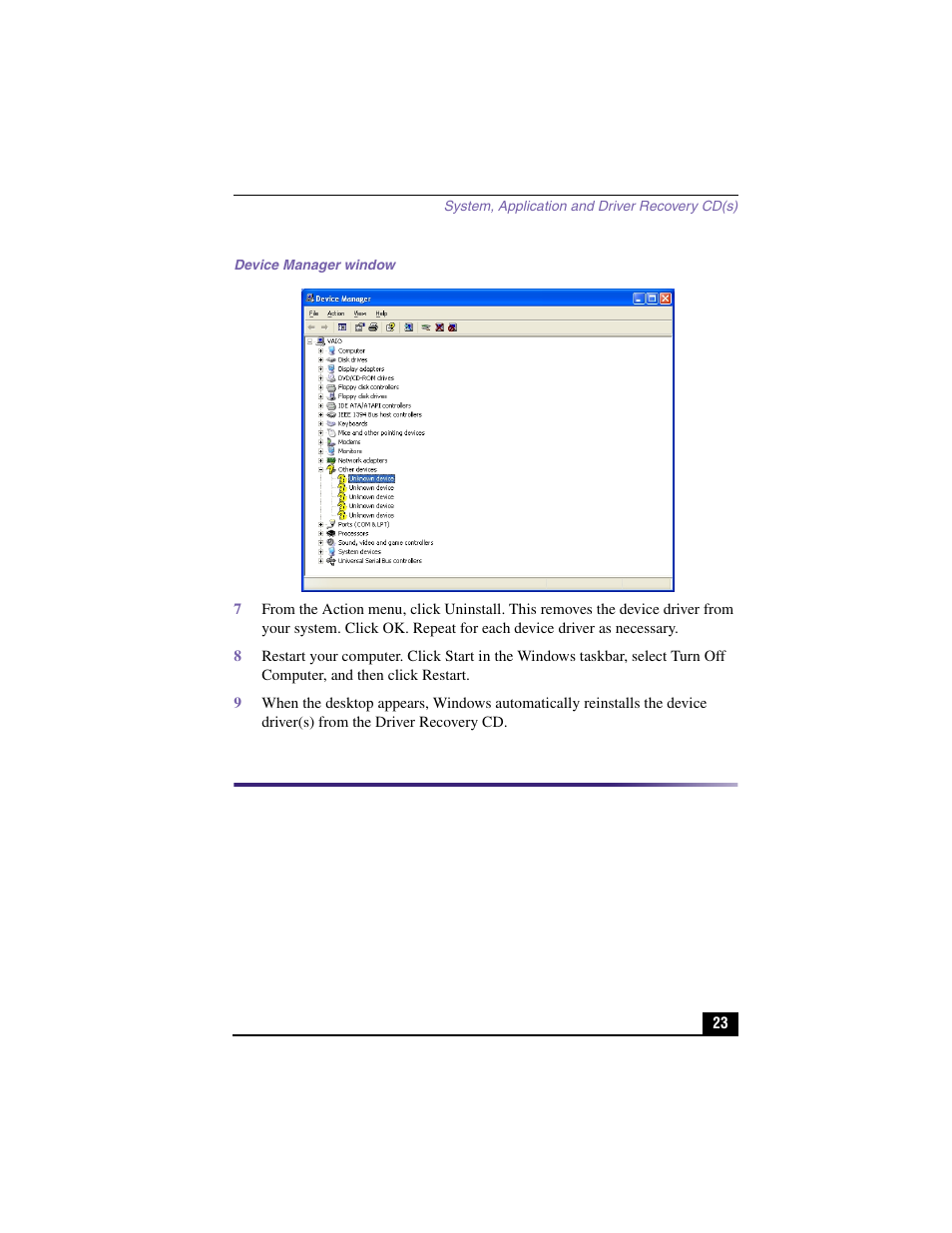 Sony PCV-RX570 User Manual | Page 21 / 28