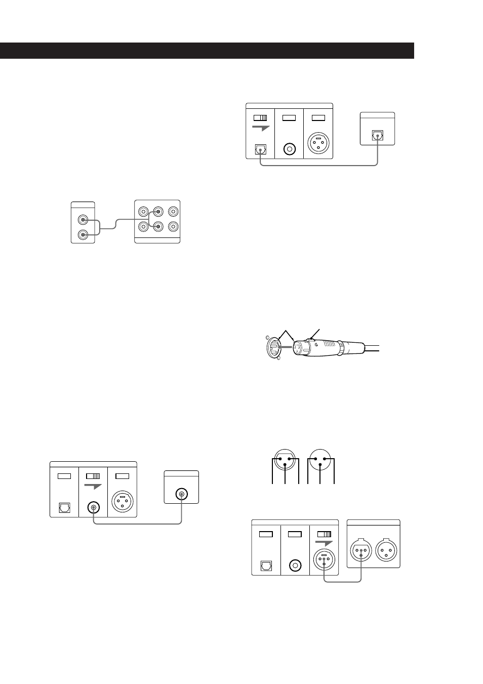 Preparativos 5, Conexiones, Continúa) | Para enchufar el conector, Para desconectar el conector, Asignación de contactos | Sony CDP-X5000 User Manual | Page 71 / 90