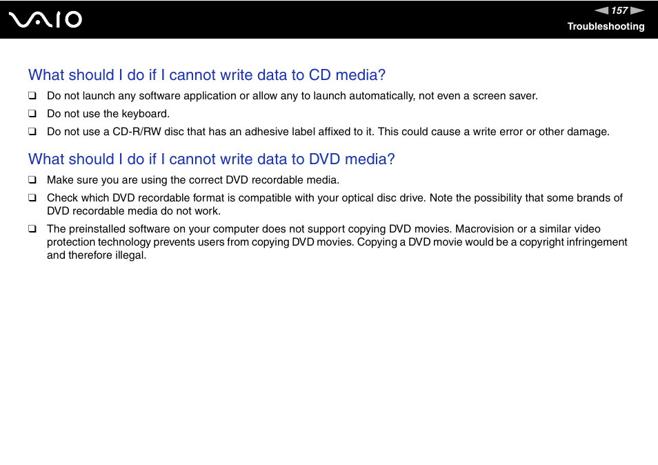 Sony VGN-C100 User Manual | Page 157 / 192