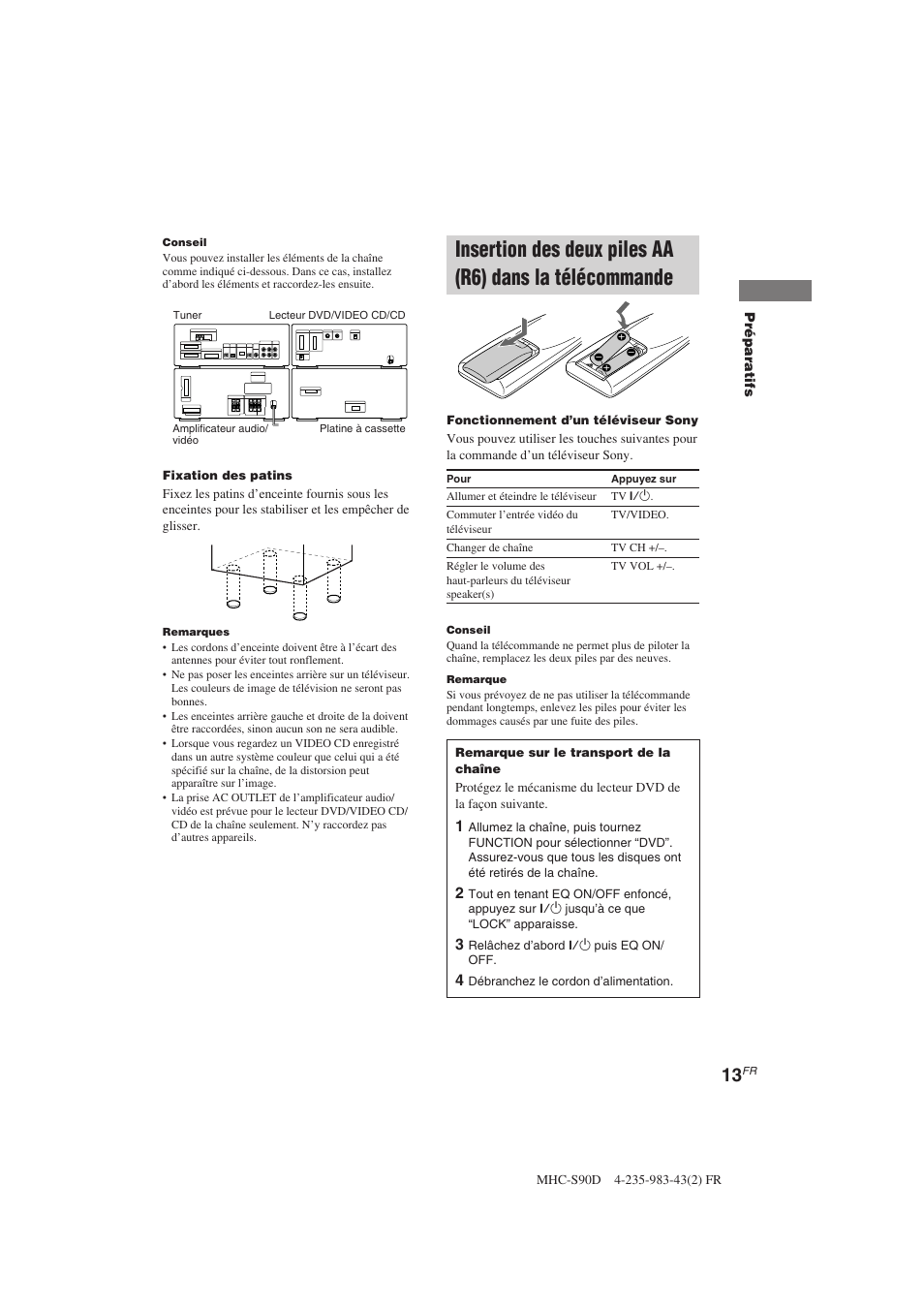 Sony MHC-S90D User Manual | Page 89 / 228