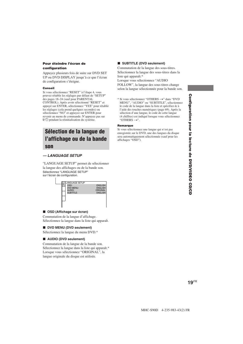 Sony MHC-S90D User Manual | Page 95 / 228
