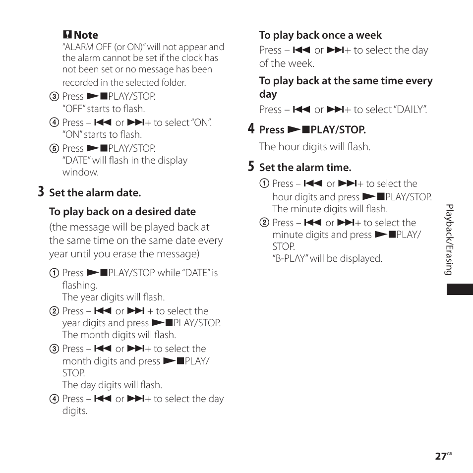 Sony ICD-P520 User Manual | Page 27 / 56