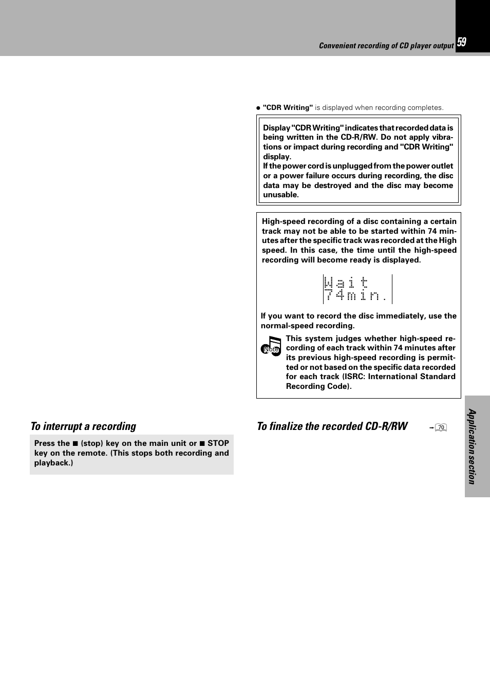 Sony HM-982RW User Manual | Page 59 / 88