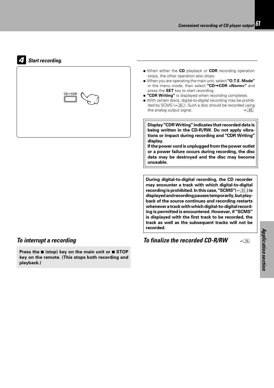Sony HM-982RW User Manual | Page 61 / 88