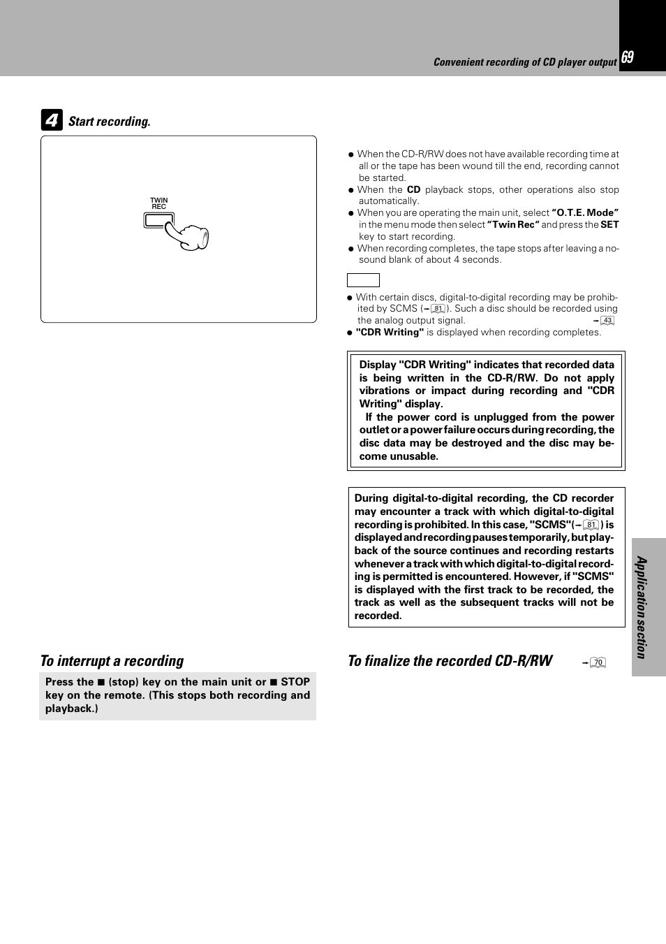 Sony HM-982RW User Manual | Page 69 / 88