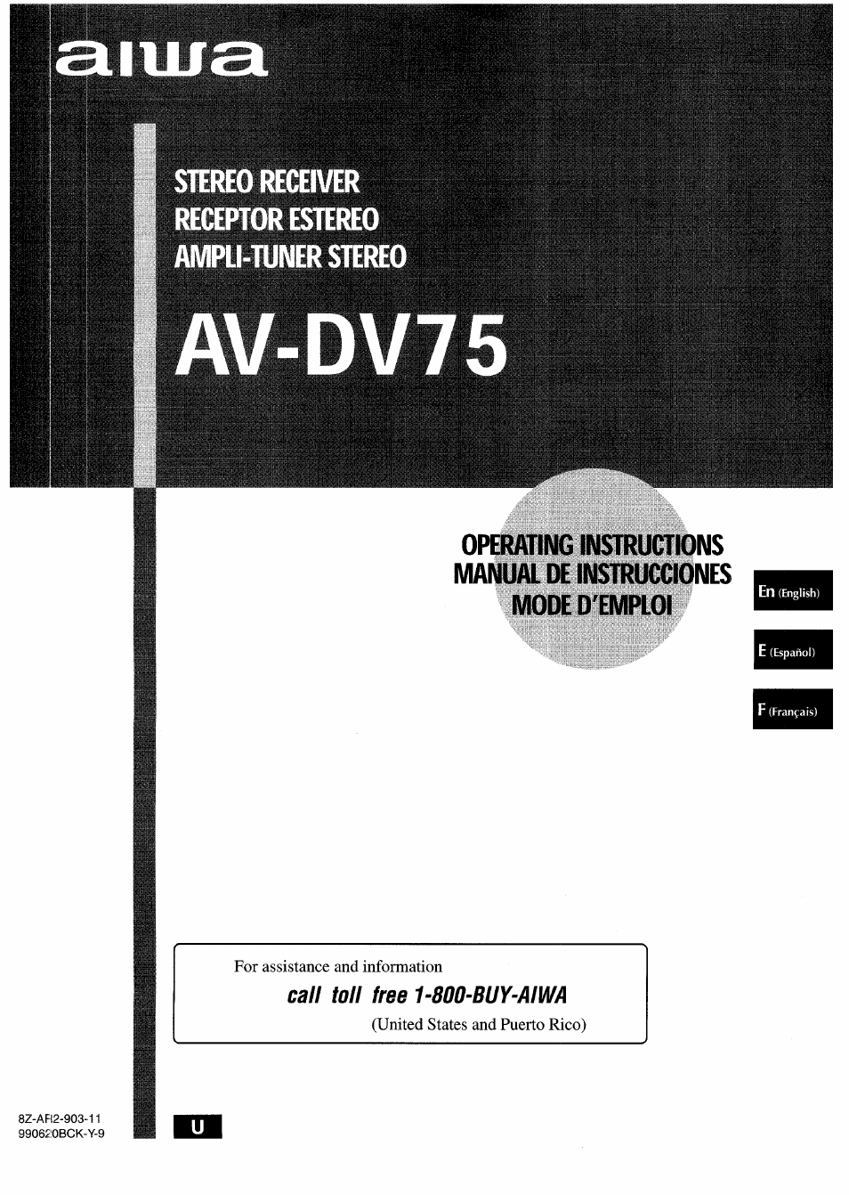 Sony AV-DV75 User Manual | 72 pages