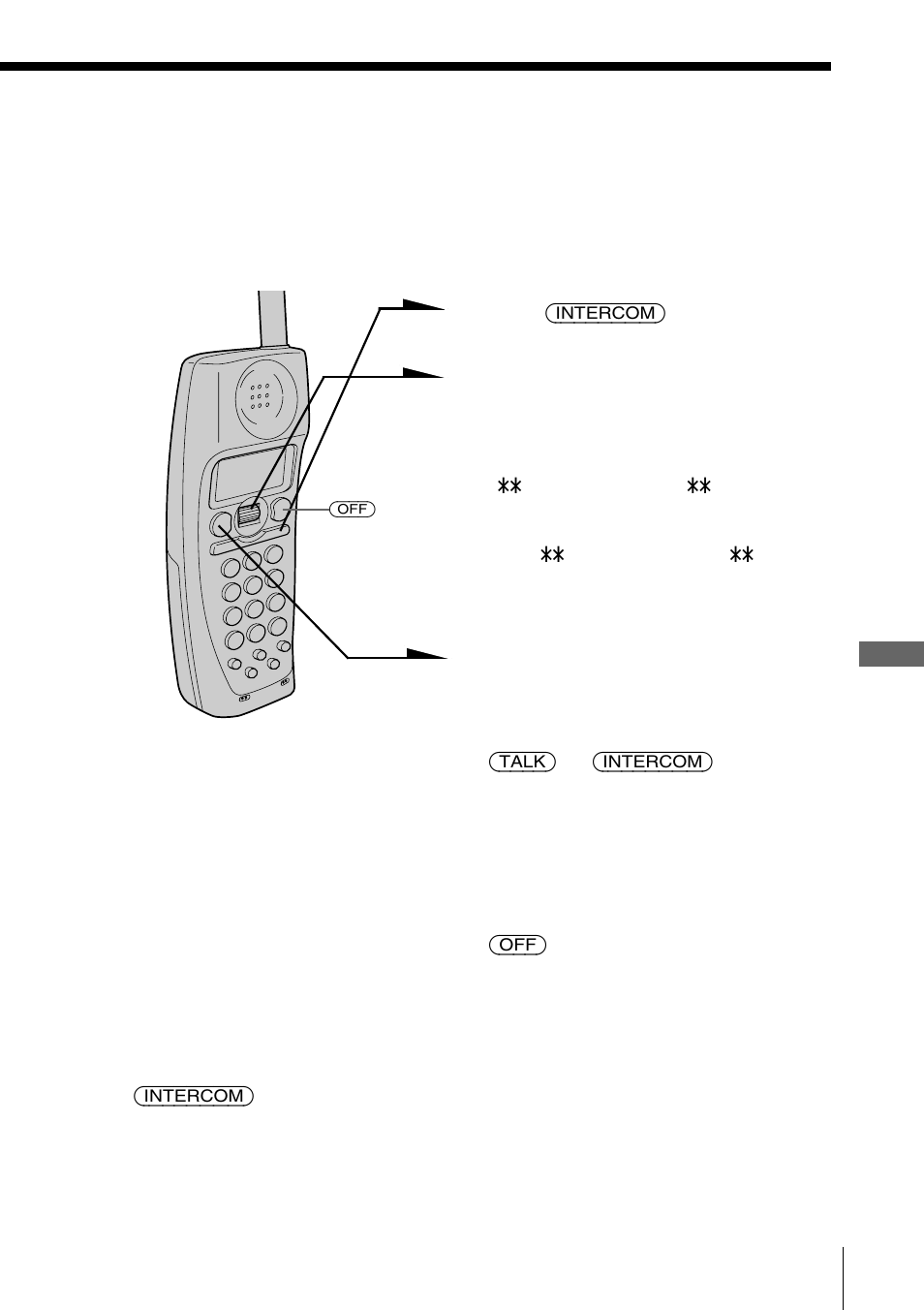 Transferring between the cordless handsets | Sony PP-A2780 User Manual | Page 59 / 100