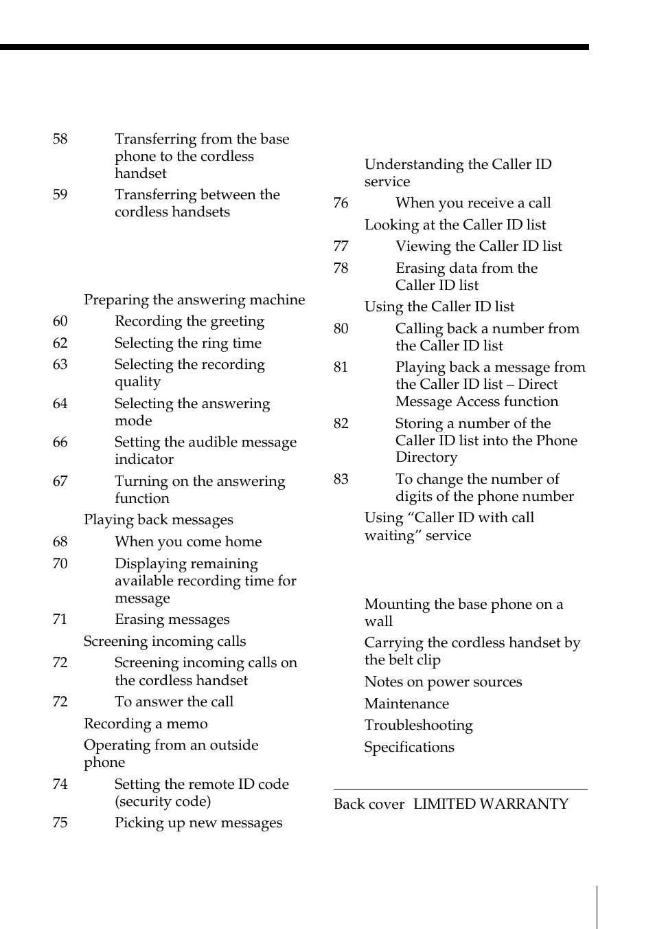 Sony PP-A2780 User Manual | Page 7 / 100