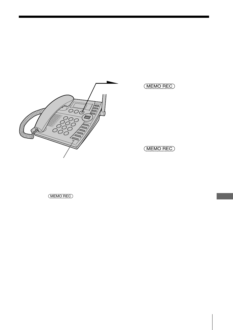Recording a memo | Sony PP-A2780 User Manual | Page 73 / 100