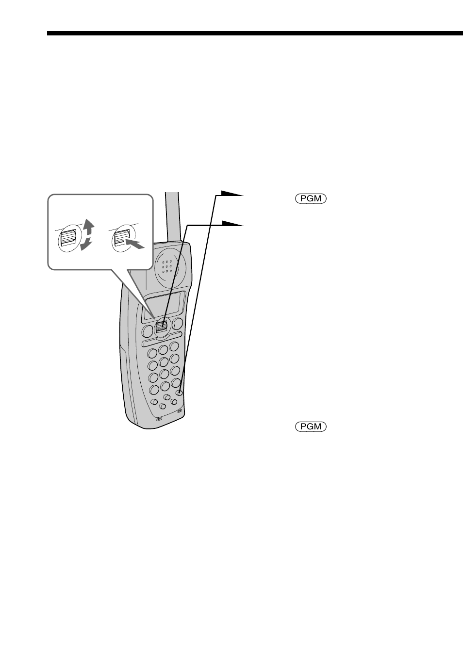 Operating from an outside phone, Setting the remote id code (security code) | Sony PP-A2780 User Manual | Page 74 / 100
