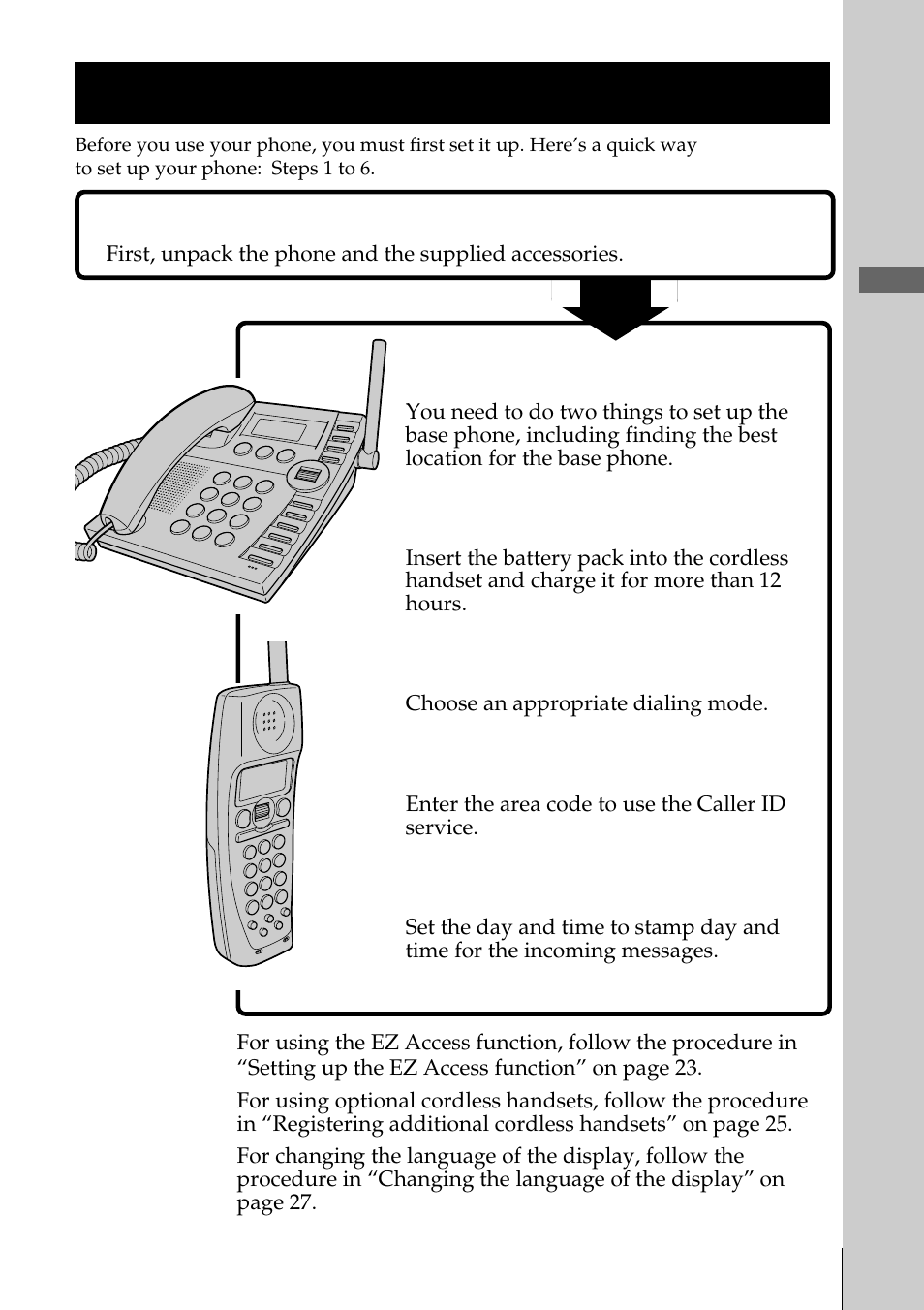 Read this first, Step 2, Step 3 | Step 4, Step 5, Step 6, That’s it, Step 1 | Sony PP-A2780 User Manual | Page 9 / 100