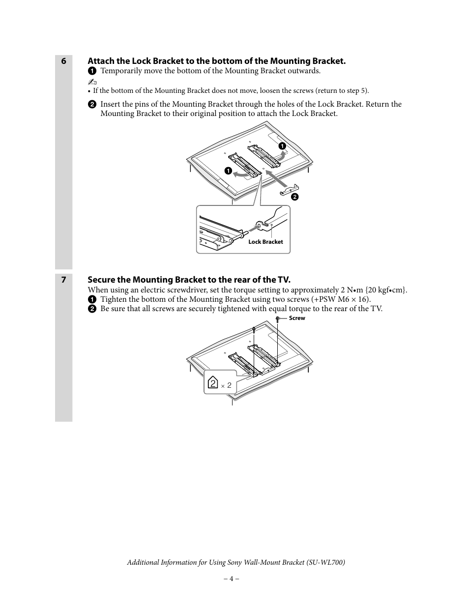 Sony MINILUME LA5300 User Manual | Page 4 / 5
