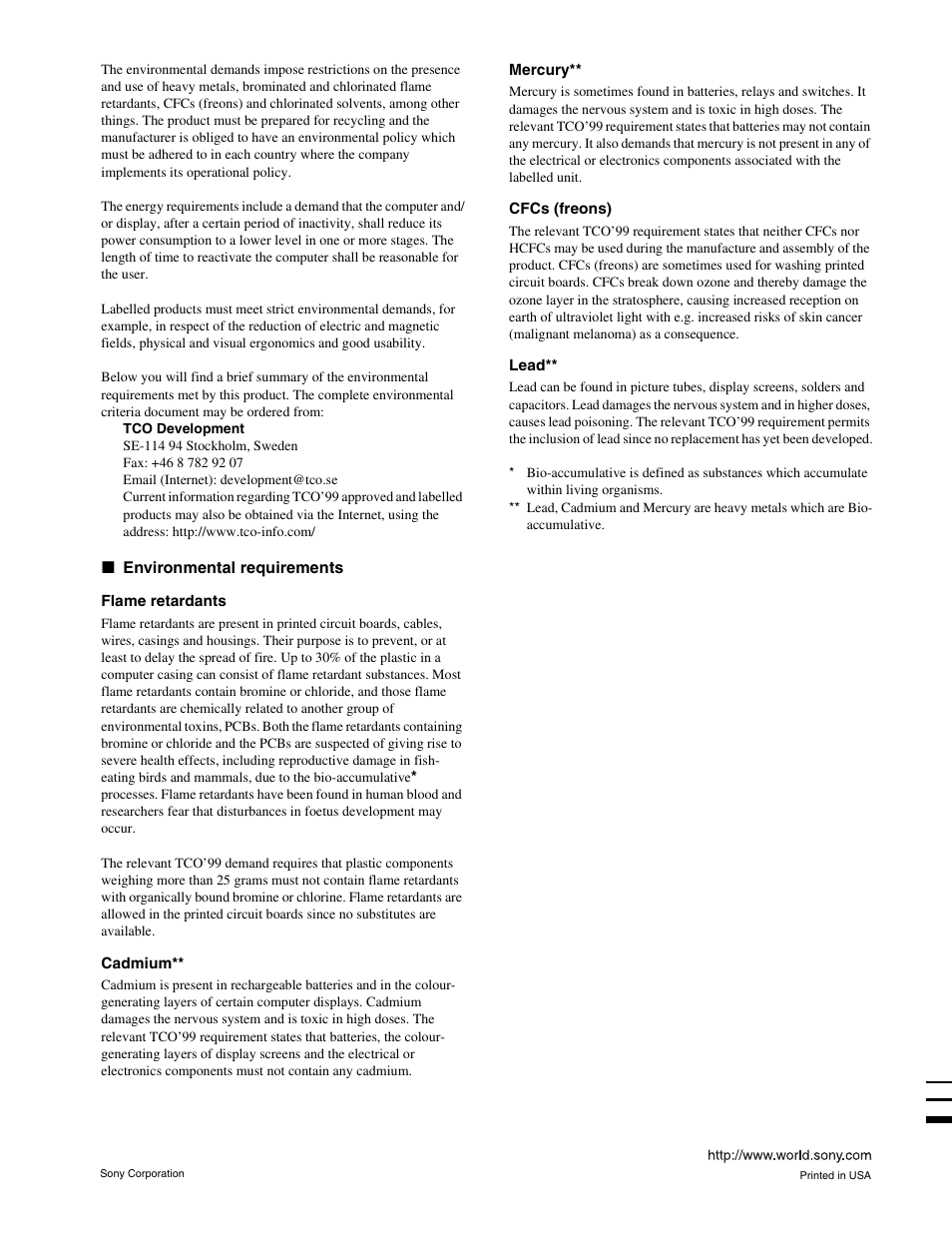 Sony CPD-G420S User Manual | Page 64 / 64