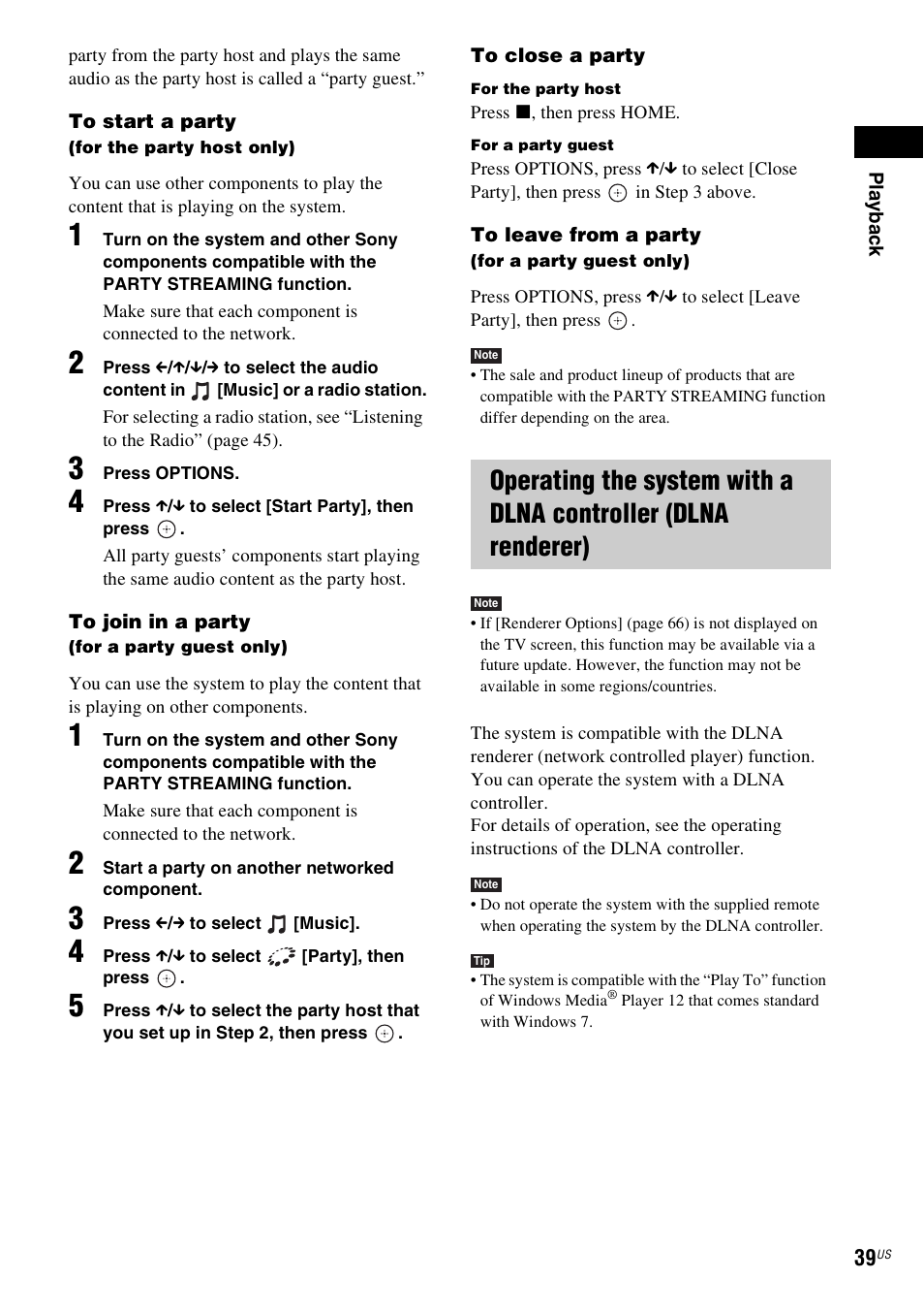 Sony BDV-IZ1000W User Manual | Page 39 / 88