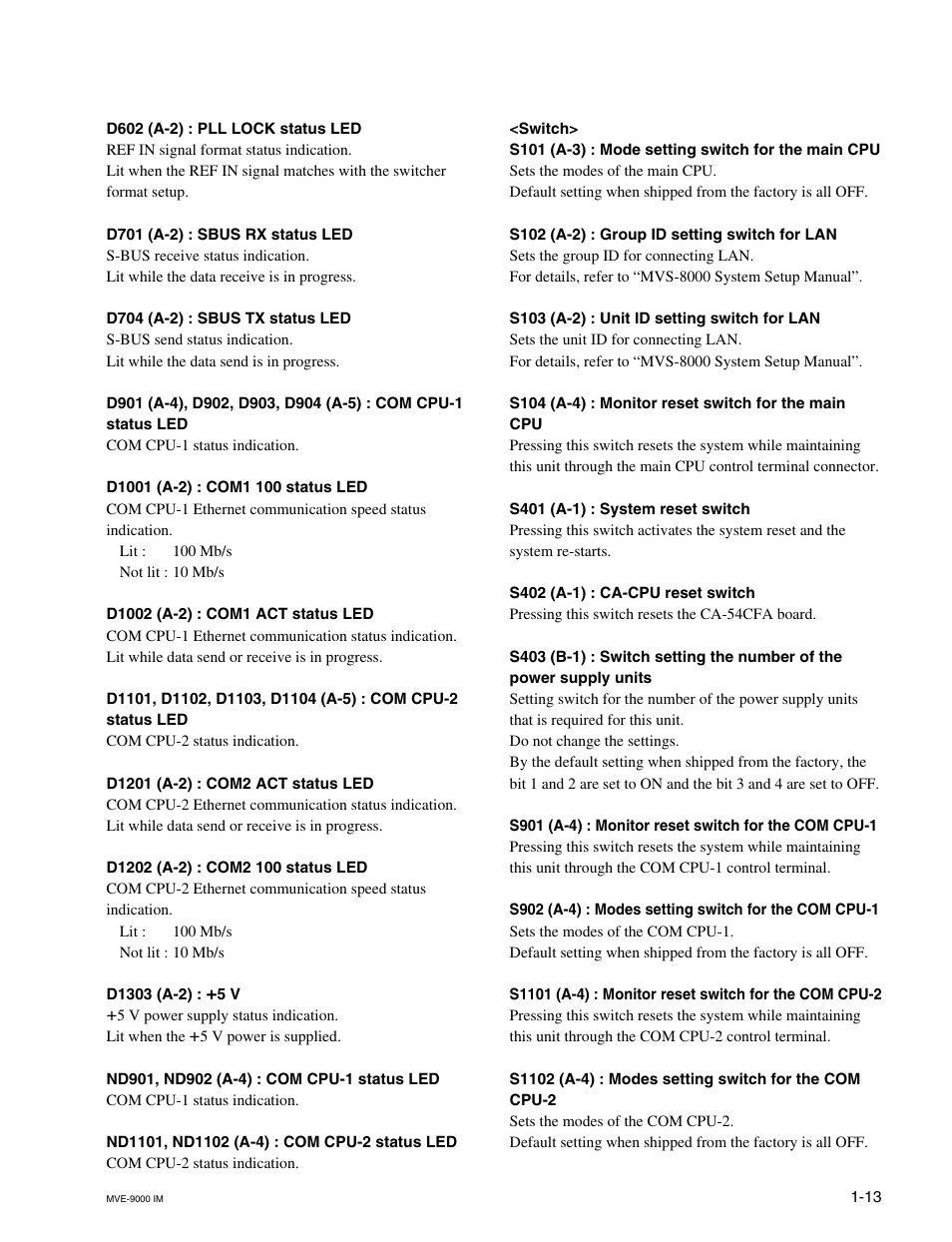 Sony MKE-9020M User Manual | Page 19 / 36