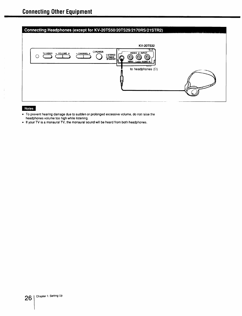 Connecting other equipment | Sony Cable Box User Manual | Page 26 / 48