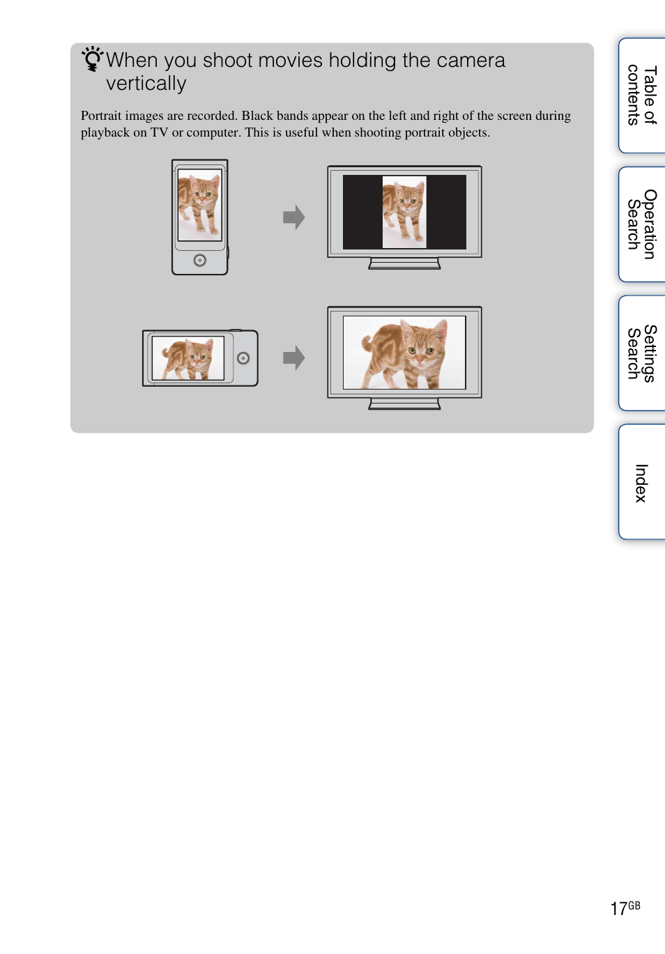 Sony bloggie MHS-TS20К User Manual | Page 17 / 73