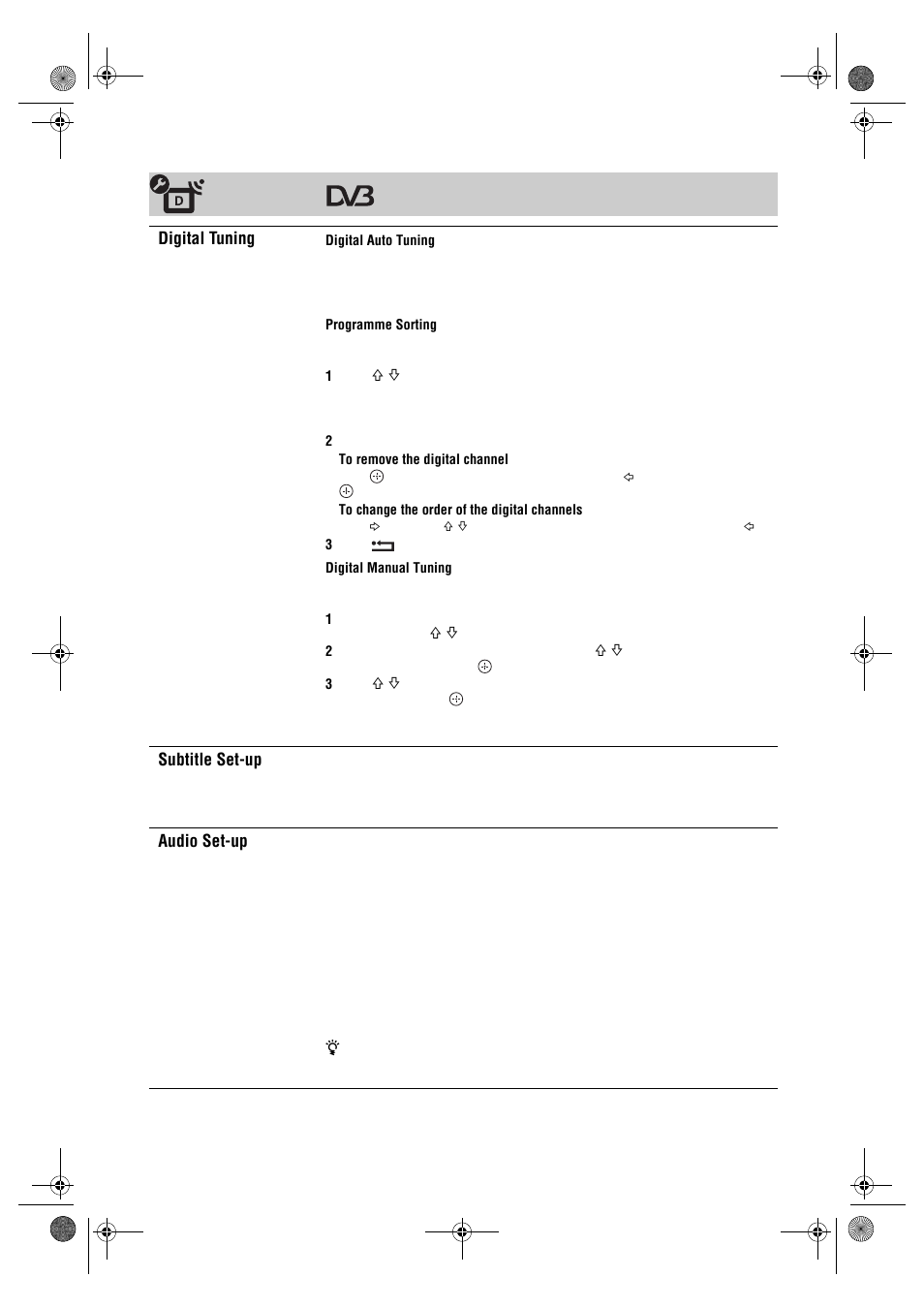 Sony Bravia KDL-26E40xx User Manual | Page 30 / 36
