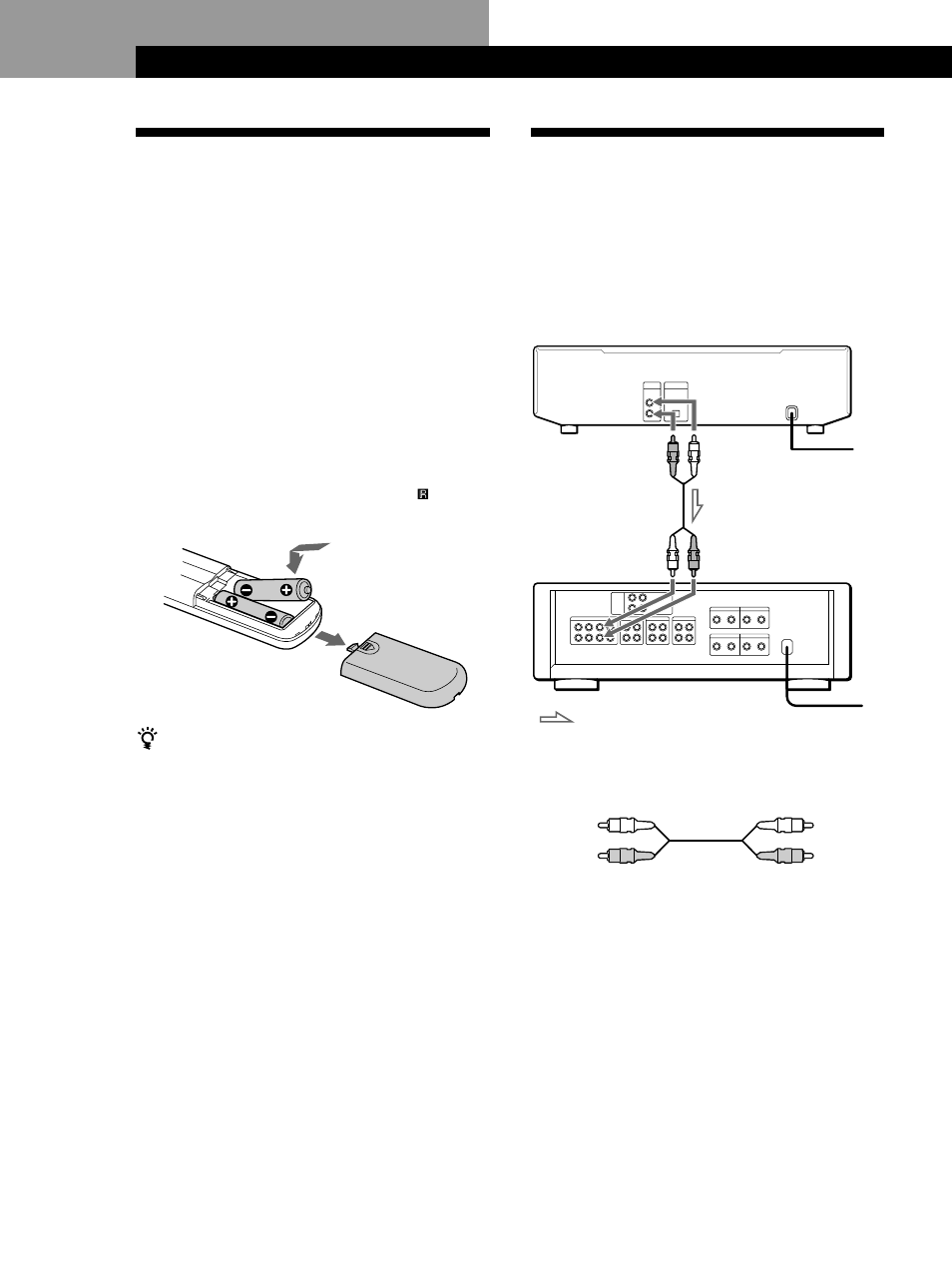Desembalaje, Conexión del sistema, Procedimientos iniciales | Descripción general | Sony CDP-CE335 User Manual | Page 40 / 56