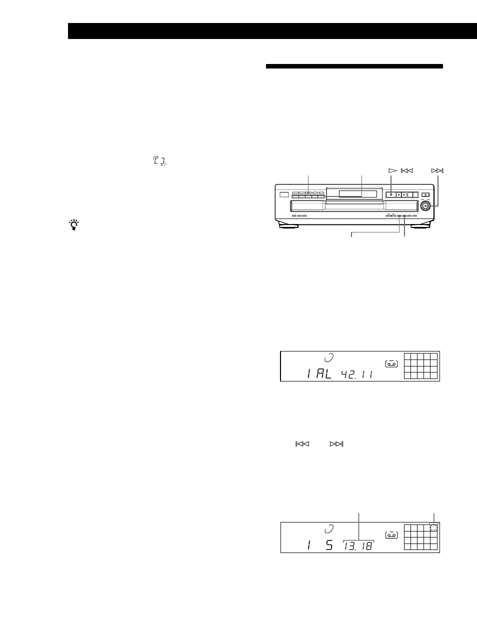 1 al, Reproducción de discos compactos, Reproducción aleatoria de un disco | Sony CDP-CE335 User Manual | Page 48 / 56