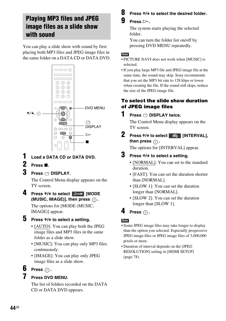 Sony 3-398-069-14(1) User Manual | Page 44 / 115