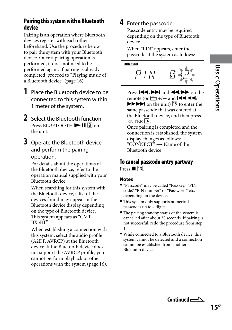 Sony CMTBX5BT User Manual | Page 15 / 36
