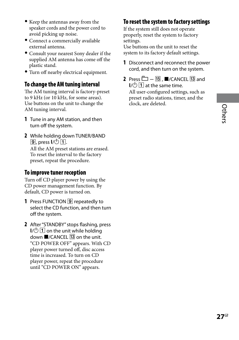 Others | Sony CMTBX5BT User Manual | Page 27 / 36
