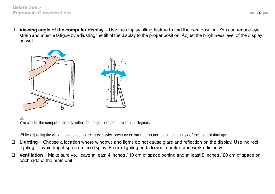 Sony VPCL2 User Manual | Page 10 / 190