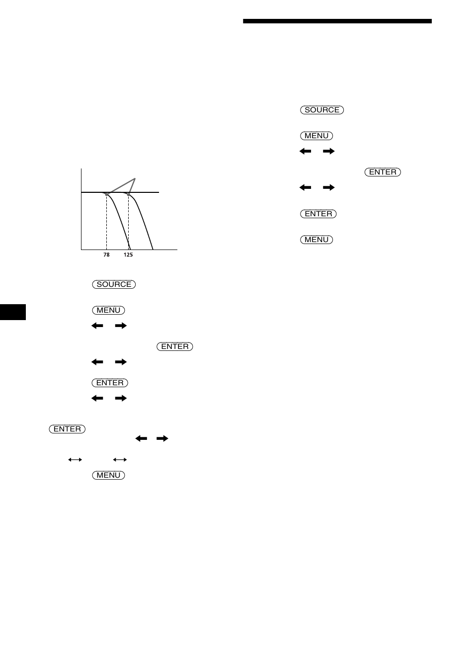 Lpf (filtro de paso bajo), Ajuste de la sonoridad, Loudness | Sony CDX-M9905X User Manual | Page 124 / 136