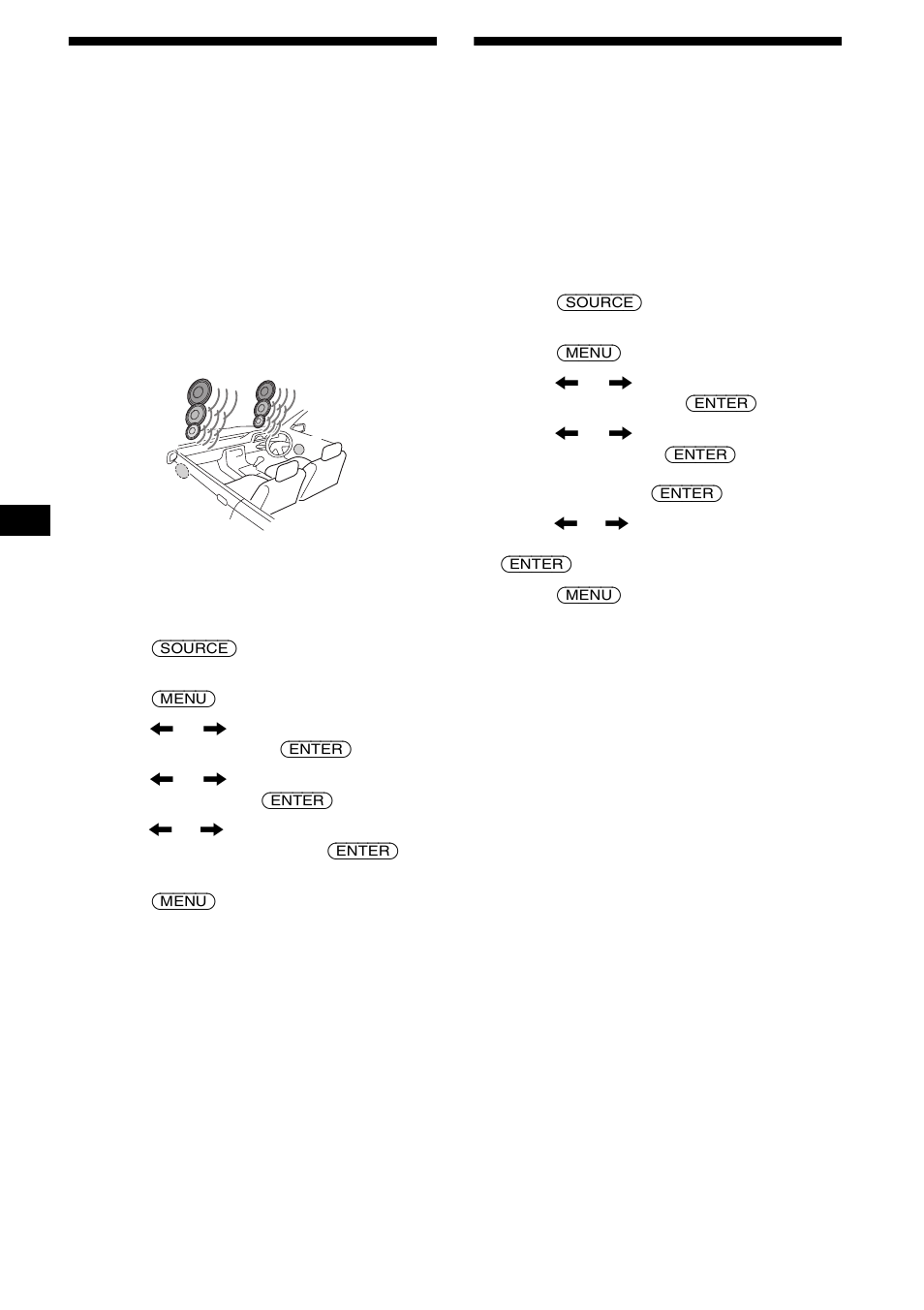 Setting the dynamic soundstage organizer, Setting the equalizer, 30 setting the dynamic soundstage organizer | Sony CDX-M9905X User Manual | Page 30 / 136