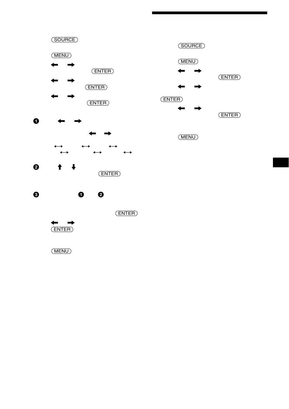 Adjusting the bass and treble, Bass/treble | Sony CDX-M9905X User Manual | Page 31 / 136