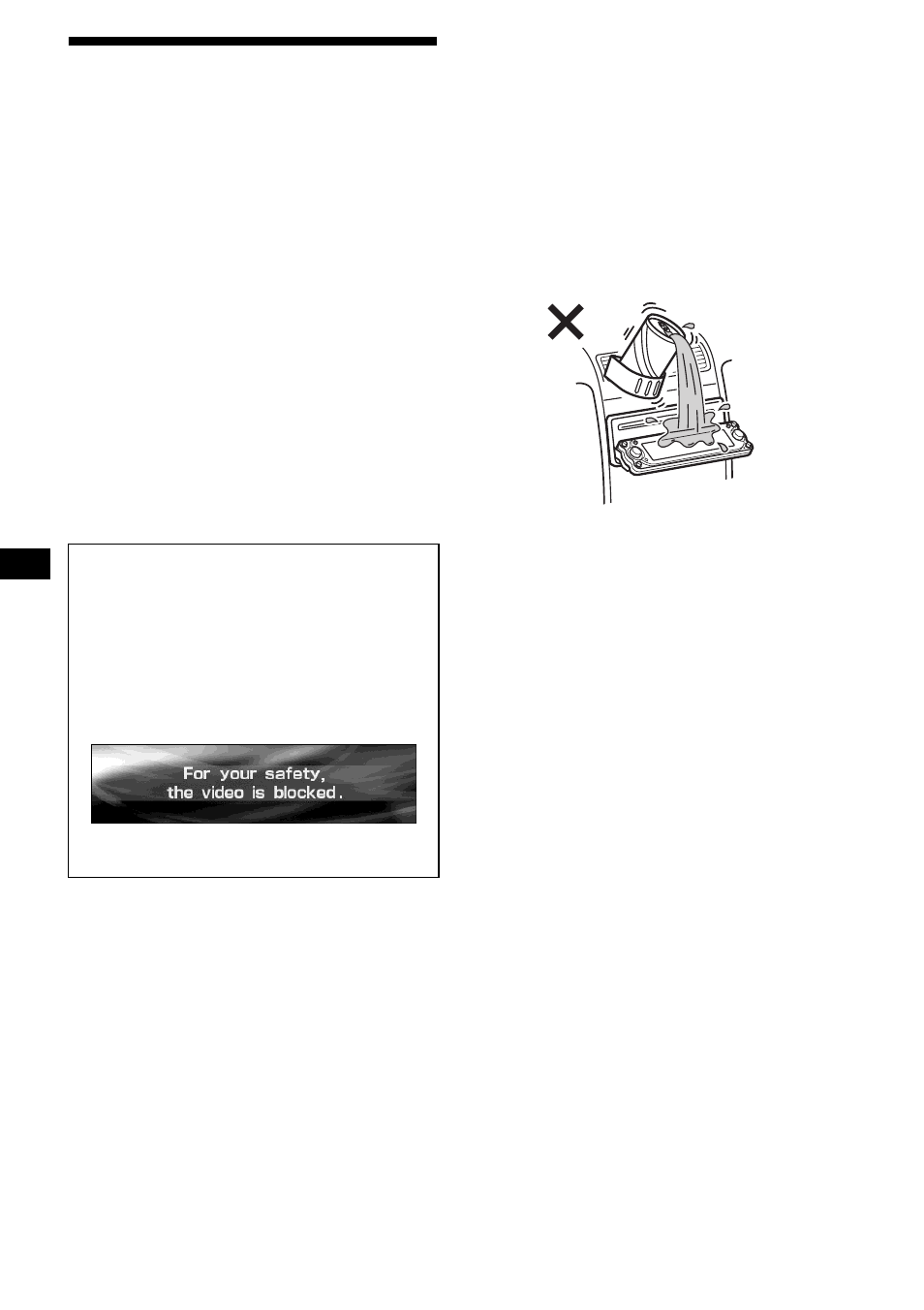 Précautions, 6précautions | Sony CDX-M9905X User Manual | Page 50 / 136