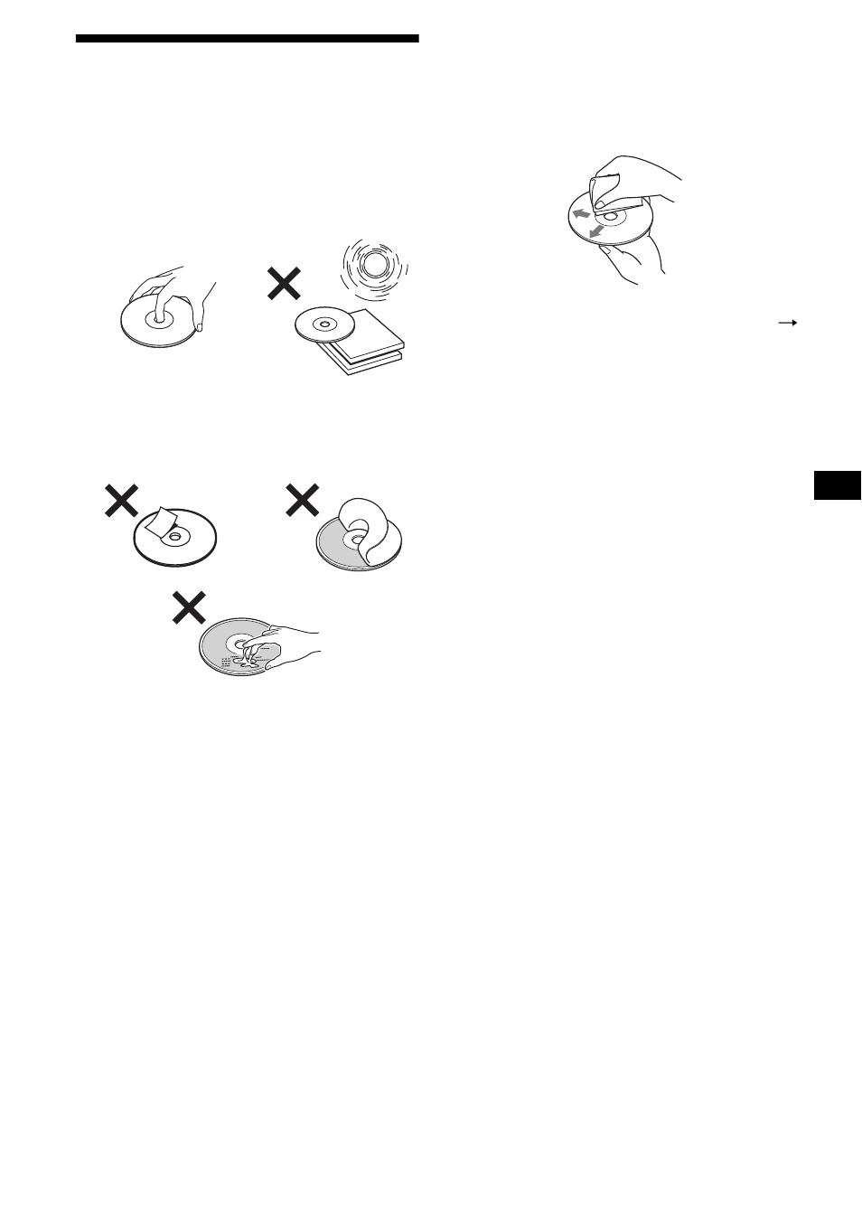 Notes on discs | Sony CDX-M9905X User Manual | Page 7 / 136