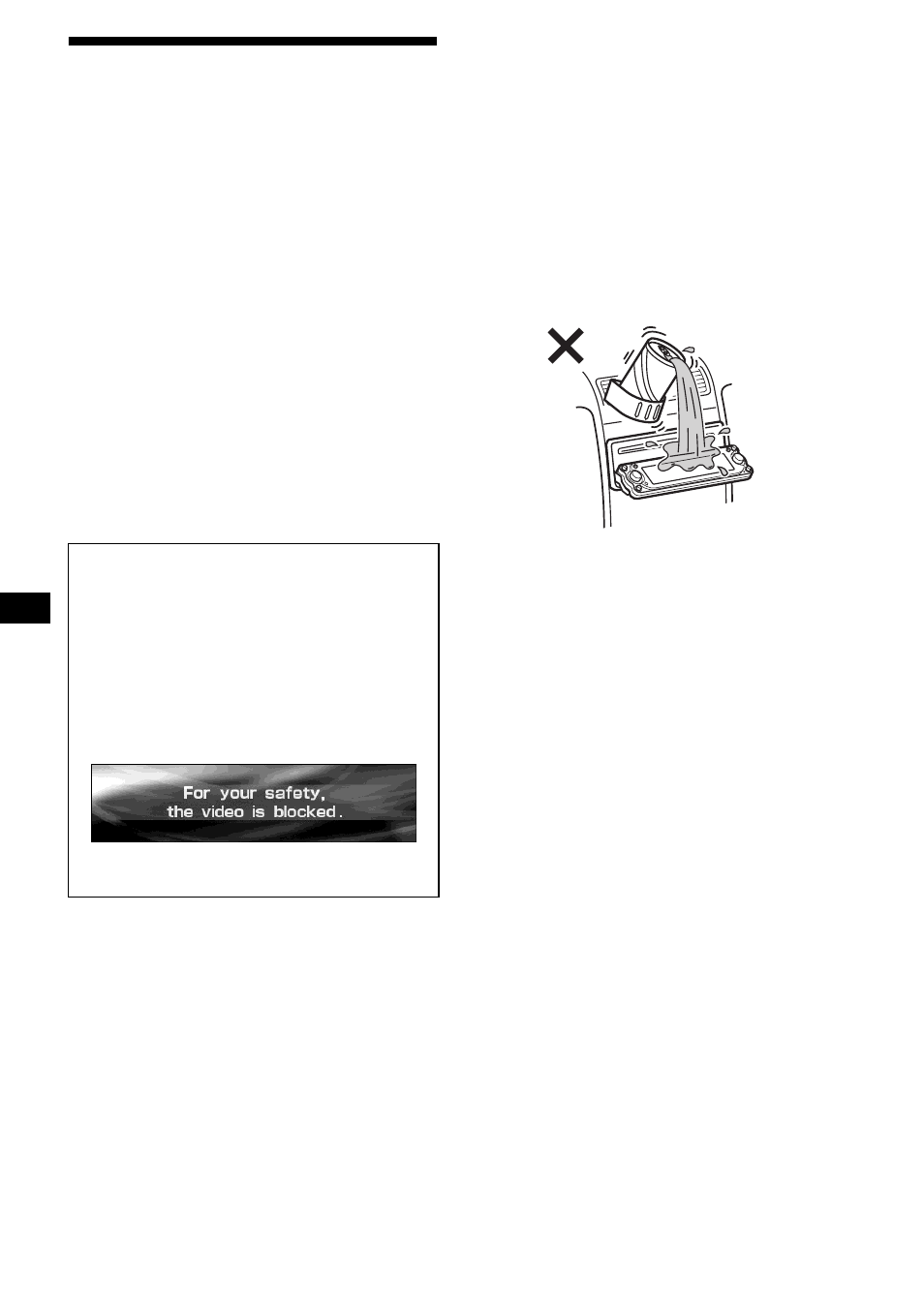 Precauciones, 6precauciones | Sony CDX-M9905X User Manual | Page 96 / 136