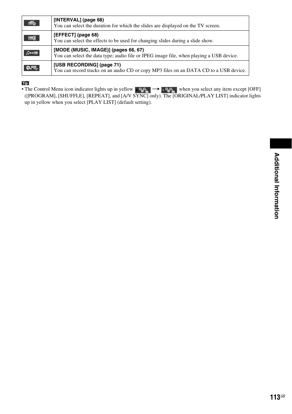 Sony 3-283-040-11(1) User Manual | Page 113 / 116