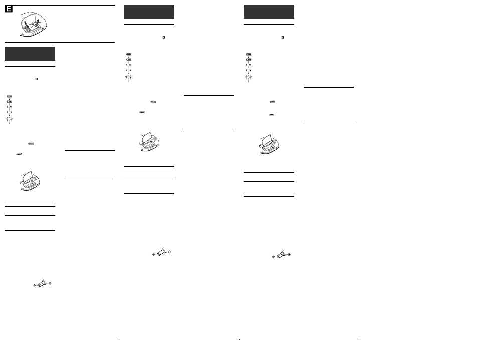 Sony D-E350 User Manual | Page 2 / 2