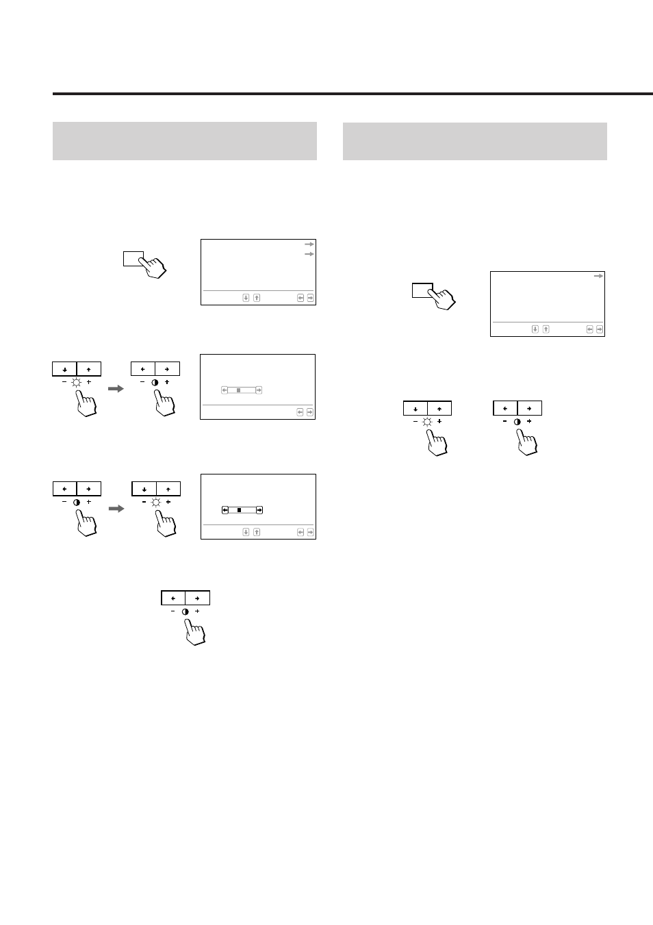 Ajustes conmutación del conector de entrada, Cancelación del efecto muaré, Sólo para gdm-20se2t) | Sony GDM-17SE2T User Manual | Page 34 / 40