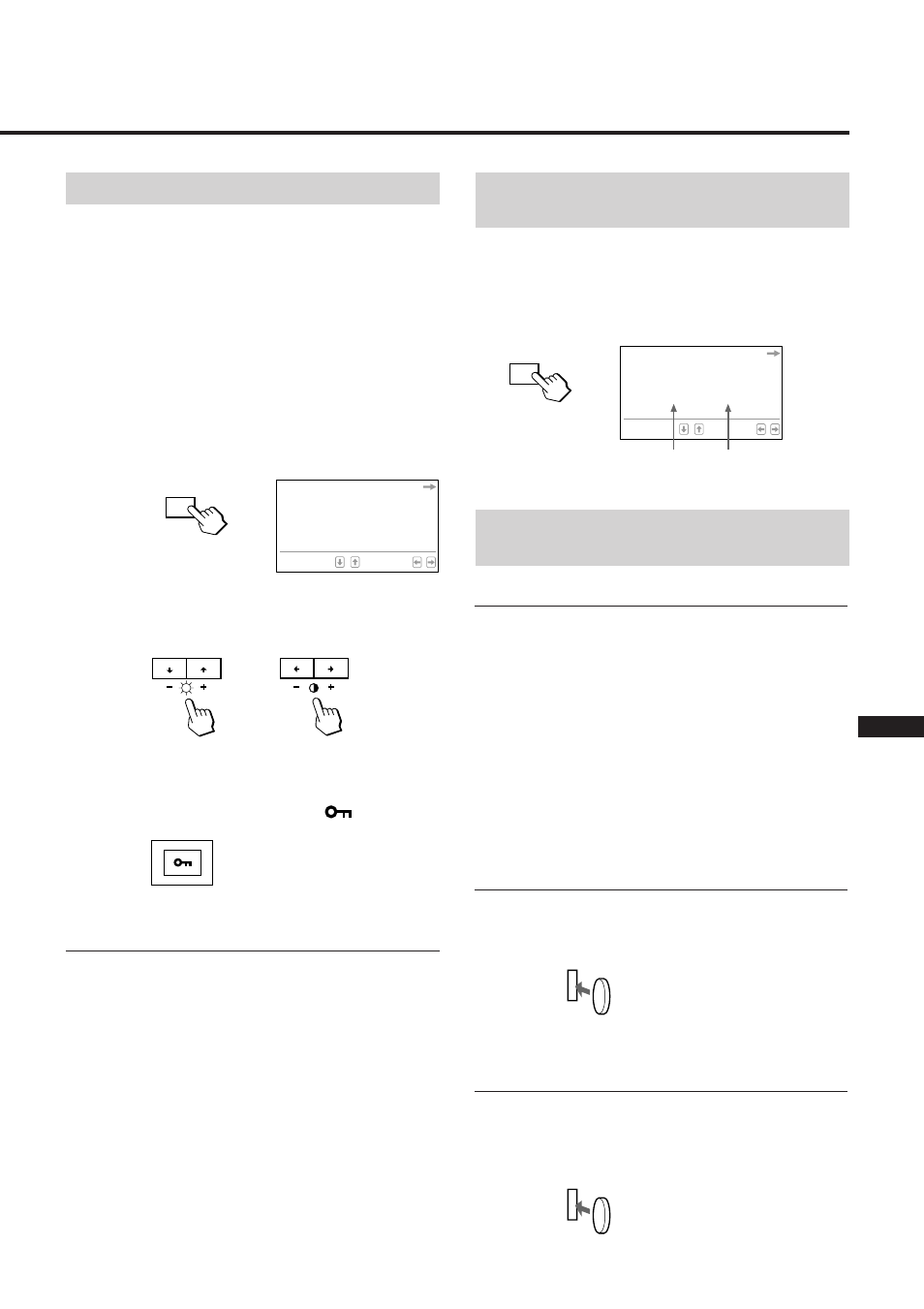 Bloqueo de los controles, Comprobación de la frecuencia de señal | Sony GDM-17SE2T User Manual | Page 35 / 40