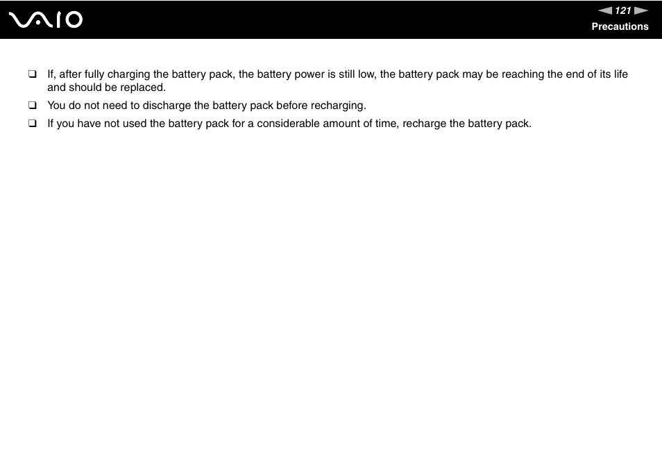Sony VAIO VGN-FZ Series User Manual | Page 121 / 191